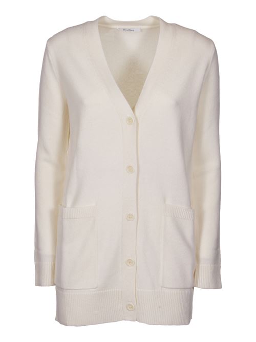 Cardigan in lana e cachemire con paillette MAX MARA | 2421346052600044